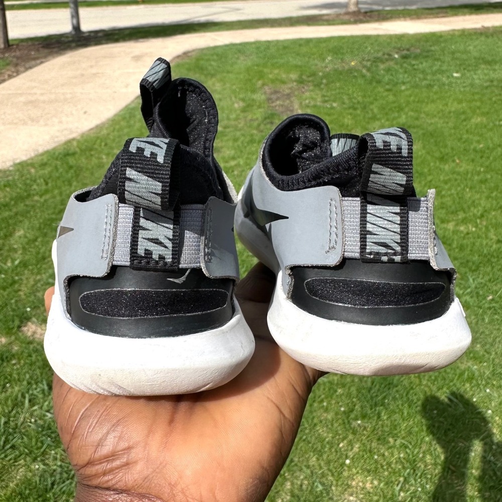 Nike Flex Runner Little Kids Sneakers Size 2Y Gray Shoes - Picture 8 of 13